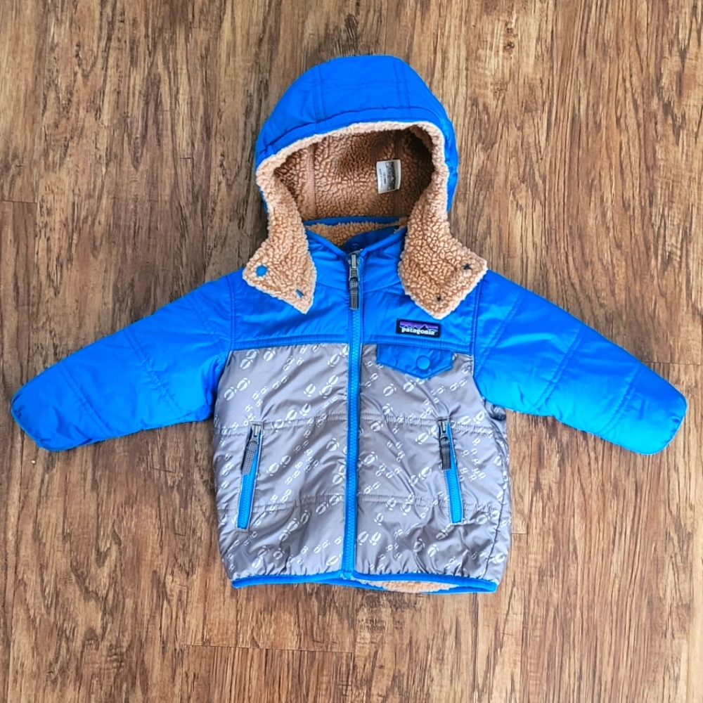 Patagonia 12-18month child's reversable winter coat